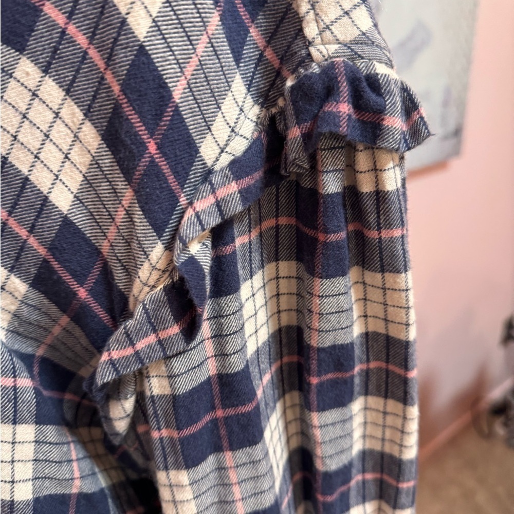 Rails Willow Ruffle Flannel Button-Up Shirt - Picture 4 of 8